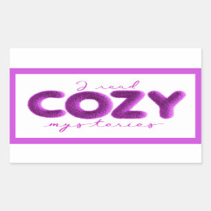 I Read Cosy Mysteries Stickers