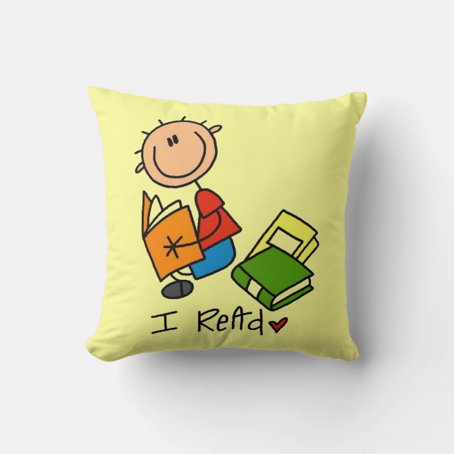 I Read Cushion (Front)