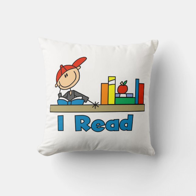 I Read Cushion (Front)