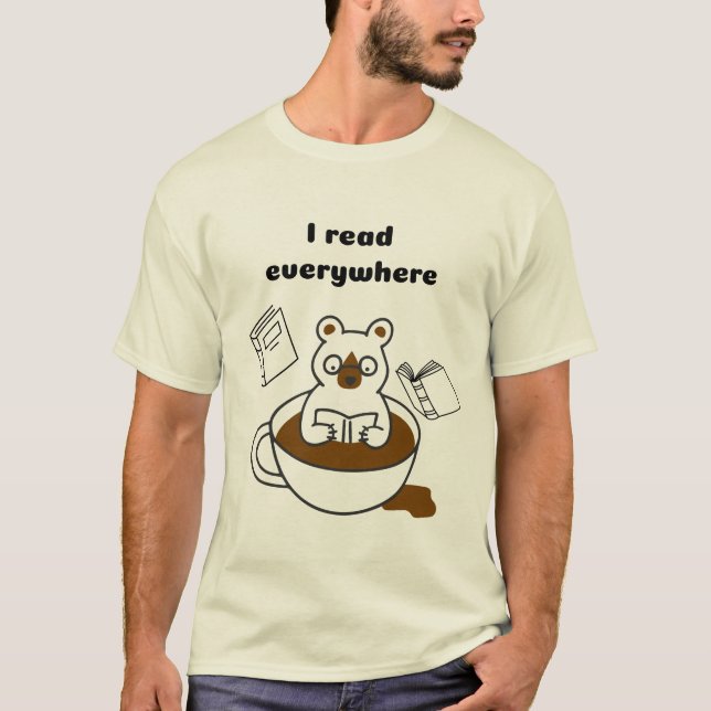 I read everywhere T-Shirt (Front)