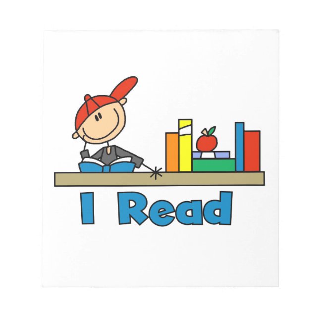 I Read Notepad (Front)