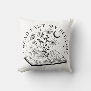 I Read Past My Bedtime Cushion