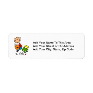 I Read Return Address Label
