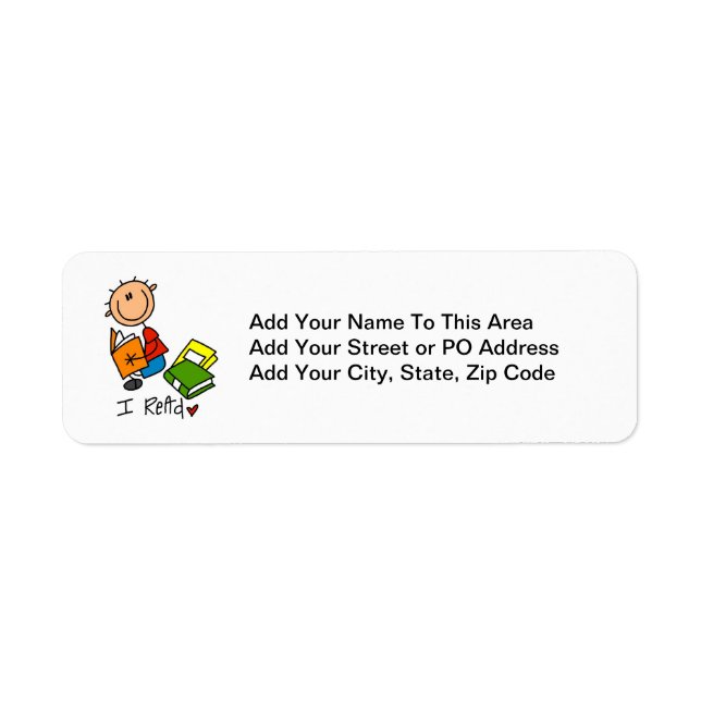 I Read Return Address Label (Front)