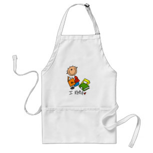 I Read Standard Apron