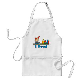I Read Standard Apron
