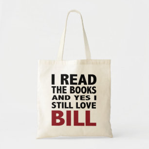 I read the books.... tote bag