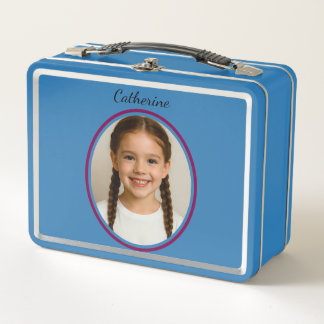 I Read, Therefore I Shine! Metal Lunch Box