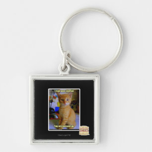 I read your journal key ring
