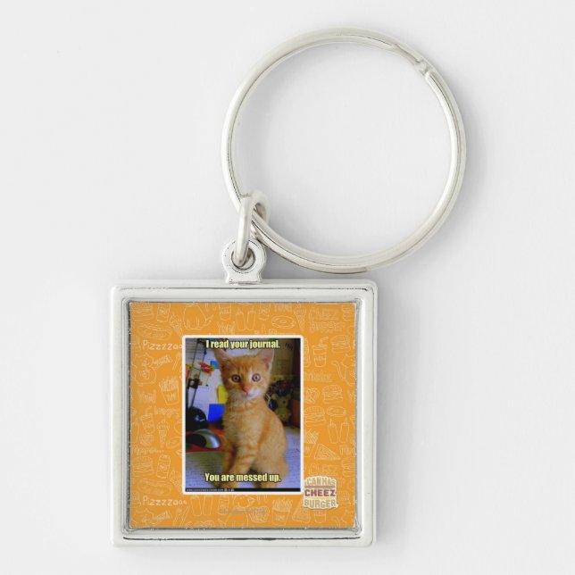 I read your journal key ring (Front)
