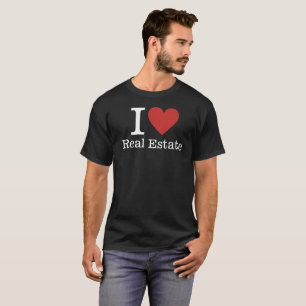 I ❤️ Real Estate CUSTOM Men's T-Shirt