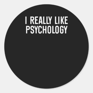 I Really Like Psychology Sticker