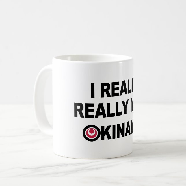 I Really Miss Okinawa Mug (Front Left)