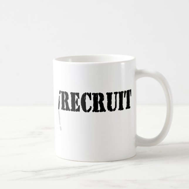 I Recruit Coffee Mug (Right)