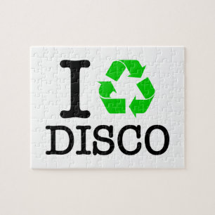I Recycle Disco Jigsaw Puzzle