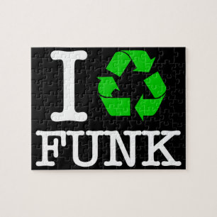 I Recycle Funk Jigsaw Puzzle