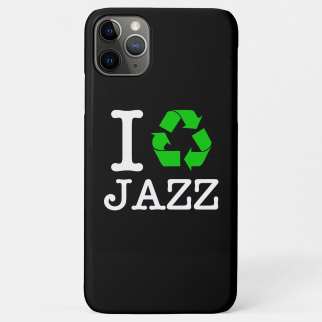 I Recycle Jazz Case-Mate iPhone Case (Back)