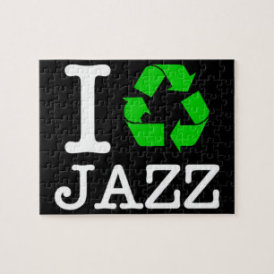 I Recycle Jazz Jigsaw Puzzle