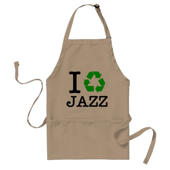 I Recycle Jazz Standard Apron (Front)