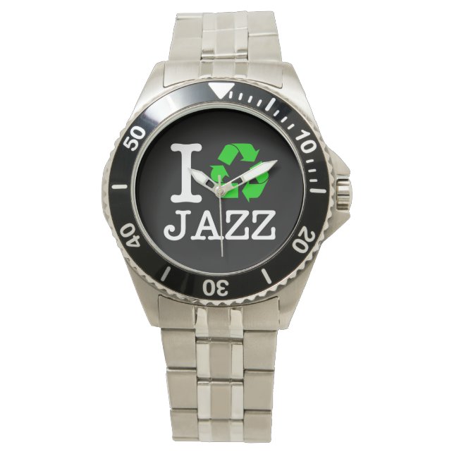 I Recycle Jazz Watch (Front)
