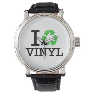 I Recycle Vinyl Watch