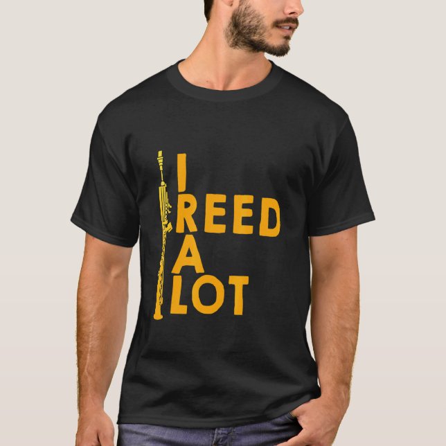 I Reed A Lot T-Shirt (Front)