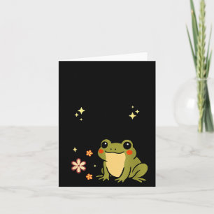 I Refuse To Lose My Whimsy – Cute Frog Quote Funny Card