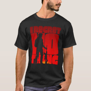 I Regret Nothing Military Soldier T-Shirt