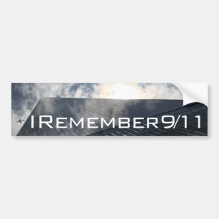 "I Remember 9/11" September 11th Awareness Sticker
