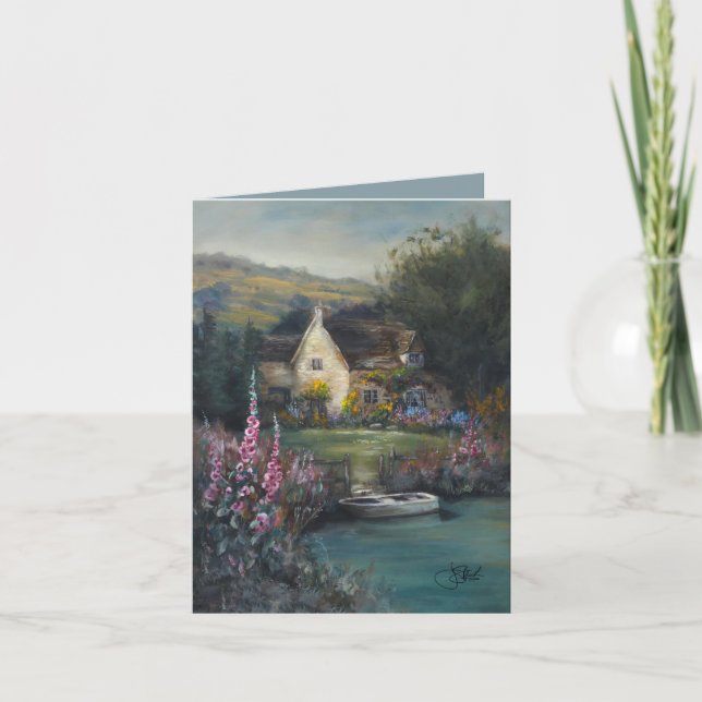 "I Remember" English Cottage Card (Front)