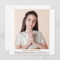 I Remember My First Communion Abstract