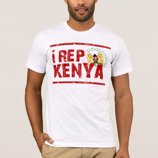 I rep Kenya T-Shirt (Front)