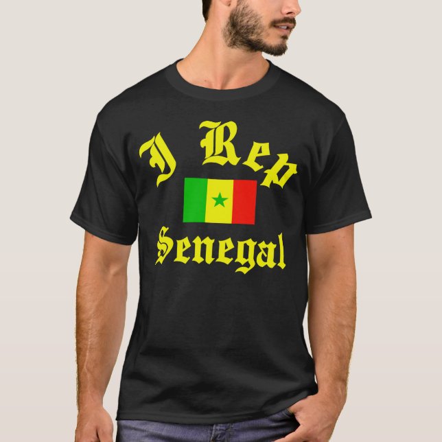 I rep Senegal T-Shirt (Front)