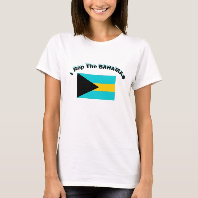 i REP THE BAHAMAS T-Shirt (Front)