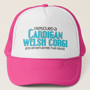 I Rescued a Cardigan Welsh Corgi (Male Dog) Trucker Hat