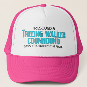 I Rescued a Treeing Walker Coonhound (Female Dog) Trucker Hat