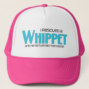 I Rescued a Whippet (Male Dog) Trucker Hat