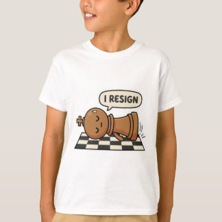 I Resign Funny Chess Player T-Shirt