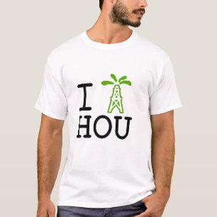 I Rig Houston Go Green T-Shirt