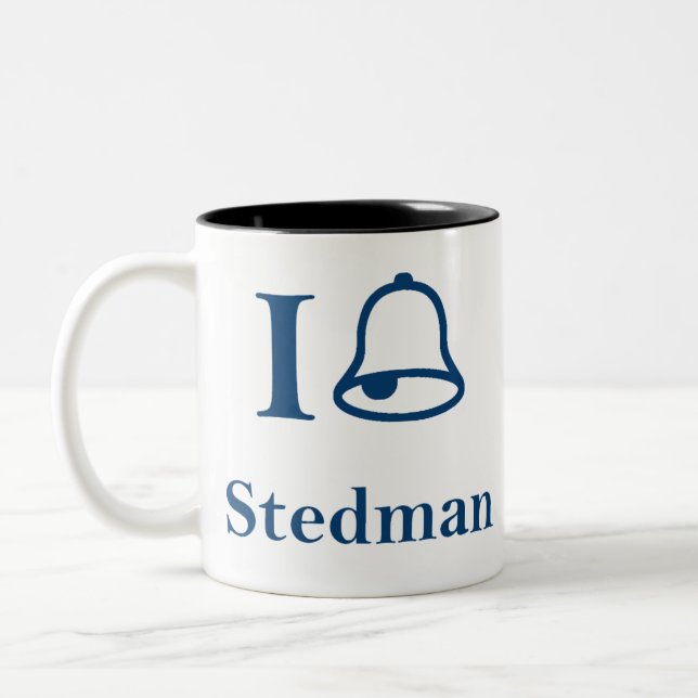 I Ring Stedman Two-Tone Coffee Mug (Left)