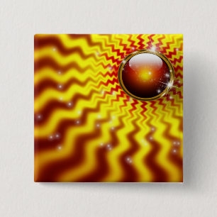 I RISE WITH THE SUN 15 CM SQUARE BADGE