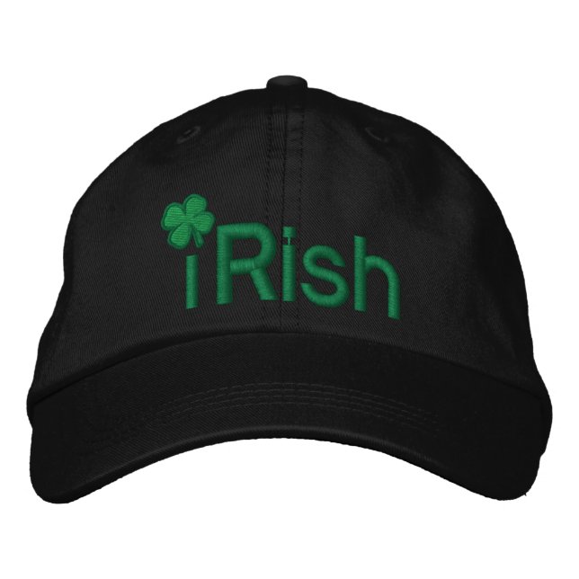 i Rish Embroidery Embroidered Hat (Front)