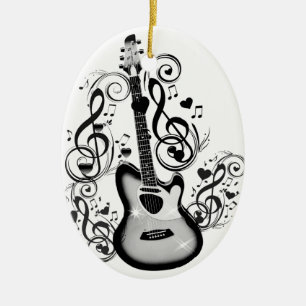 I Rock #5_ Ceramic Tree Decoration