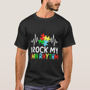 I Rock My Own Rhythm Autism Awareness Boys Kids T-Shirt
