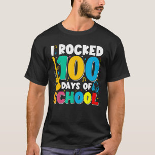 I Rocked 100 Days Of School Music T-Shirt