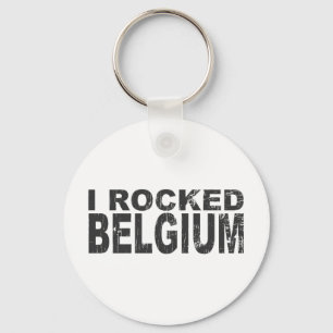 I Rocked Belgium Key Ring
