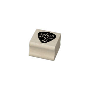 I Rocked Music Class Stamp