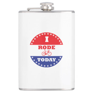 I Rode Today Hip Flask