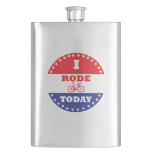 I Rode Today Hip Flask