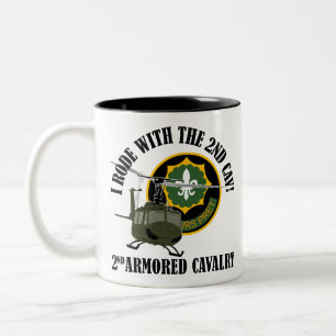 I Rode With The 2nd ACR Two-Tone Coffee Mug